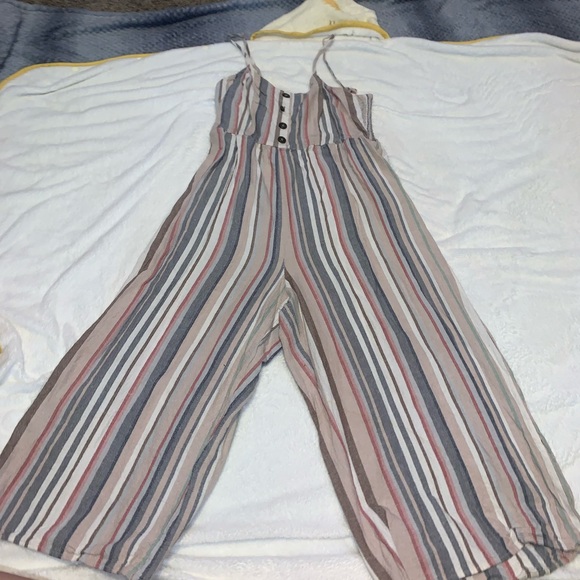 Striped jumpsuit - Picture 1 of 1